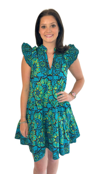 Love the Label Turquoise Ember Dress