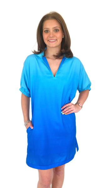 Emily McCarthy Ocean Ombre Dress