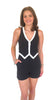 Amanda Uprichard B/W Regan Romper