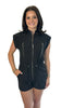 Amanda Uprichard Black Neville Romper