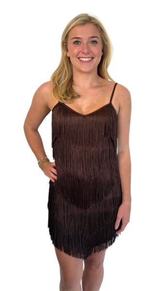 Saylor Twila Fringe Dress