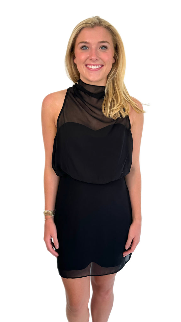 Amanda Uprichard Black Chappelle Dress