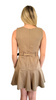 TCEC Khaki Katharine Dress