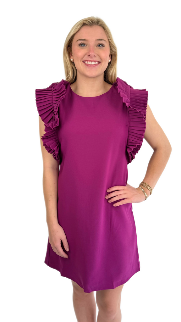 Glam Magenta Emma Dress