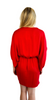 KLD Red Wrap Dress