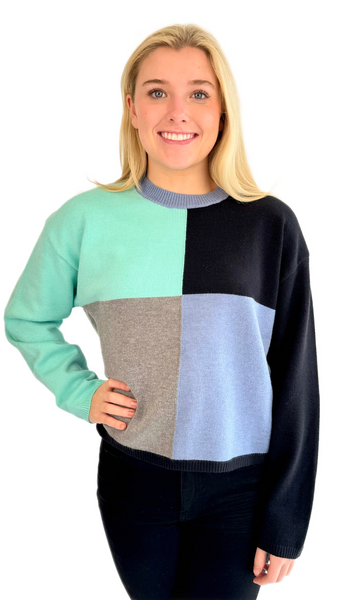 THML Blue Collins Sweater