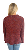 Ciebon Rust Metallic Sweater