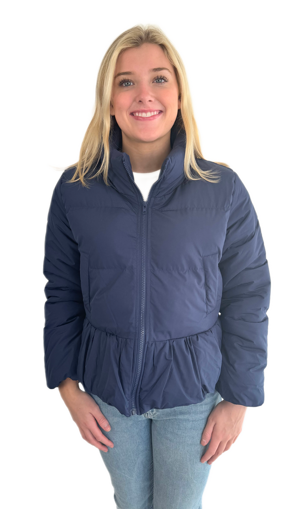 TCEC Navy Puffer Jacket