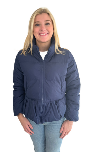 TCEC Navy Puffer Jacket