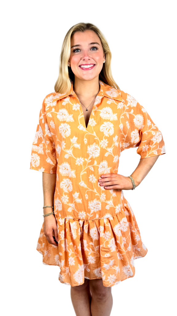 Amanda Uprichard Melon Bryce Dress